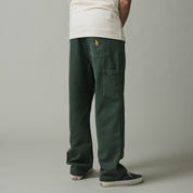 Pass~Port Double Knee Diggers Club Pant - Washed Forest Green