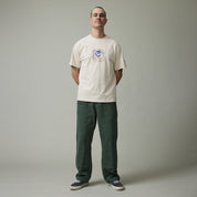 Pass~Port Double Knee Diggers Club Pant - Washed Forest Green