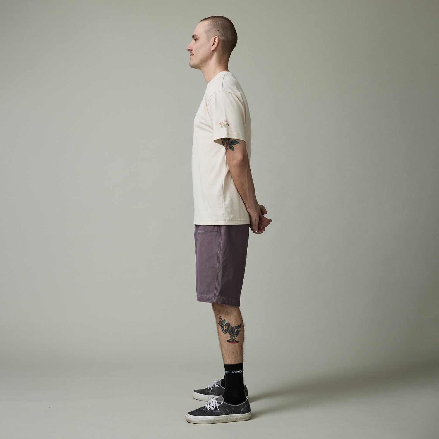 Pass~Port Double Knee Diggers Club Short - Washed Lilac