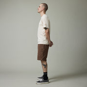 Pass~Port Double Knee Diggers Club Short - Washed Brown