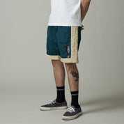 Pass~Port Tassle RPET Casual Short - Green / Cream