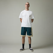 Pass~Port Tassle RPET Casual Short - Green / Cream