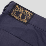 Pass~Port Herringbone Leagues Club Pant - Navy