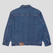 Pass~Port Workers Club Trucker Jacket - Washed Dark Indigo