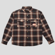 Pass~Port Sunspot Flannel Vineyard Shirt - Brown