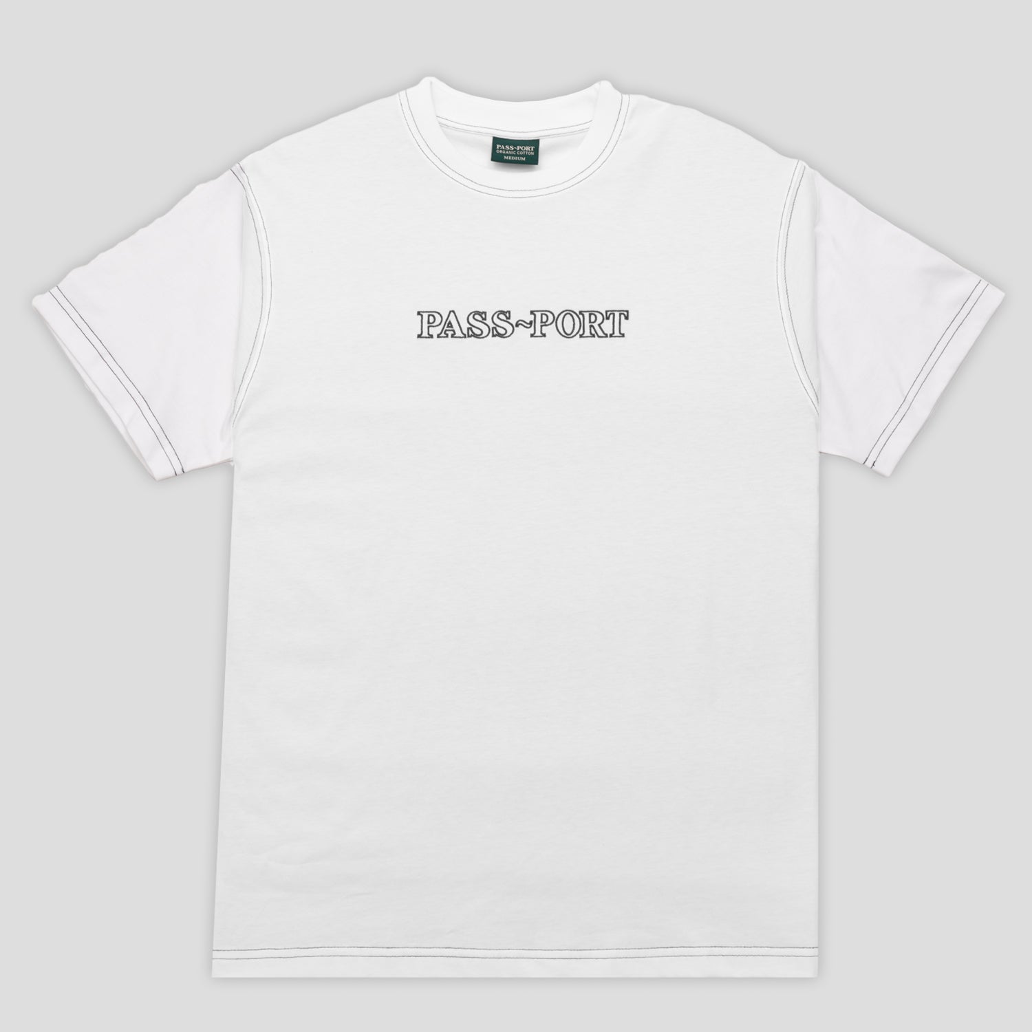 Pass~Port Official Organic Cotton Tee - White