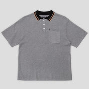 Pass~Port Sunspot Organic Knit Polo - Grey