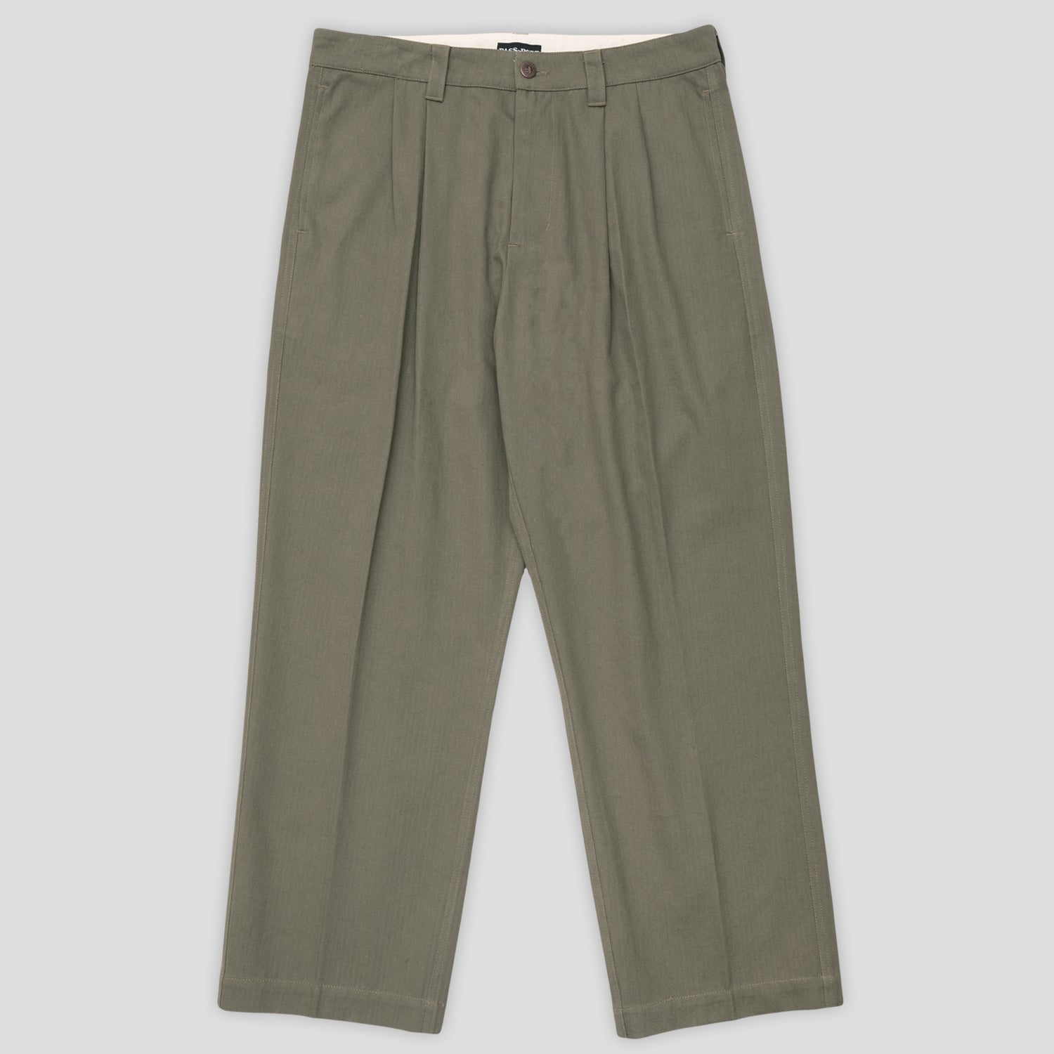 Pass~Port Herringbone Leagues Club Pant - Olive