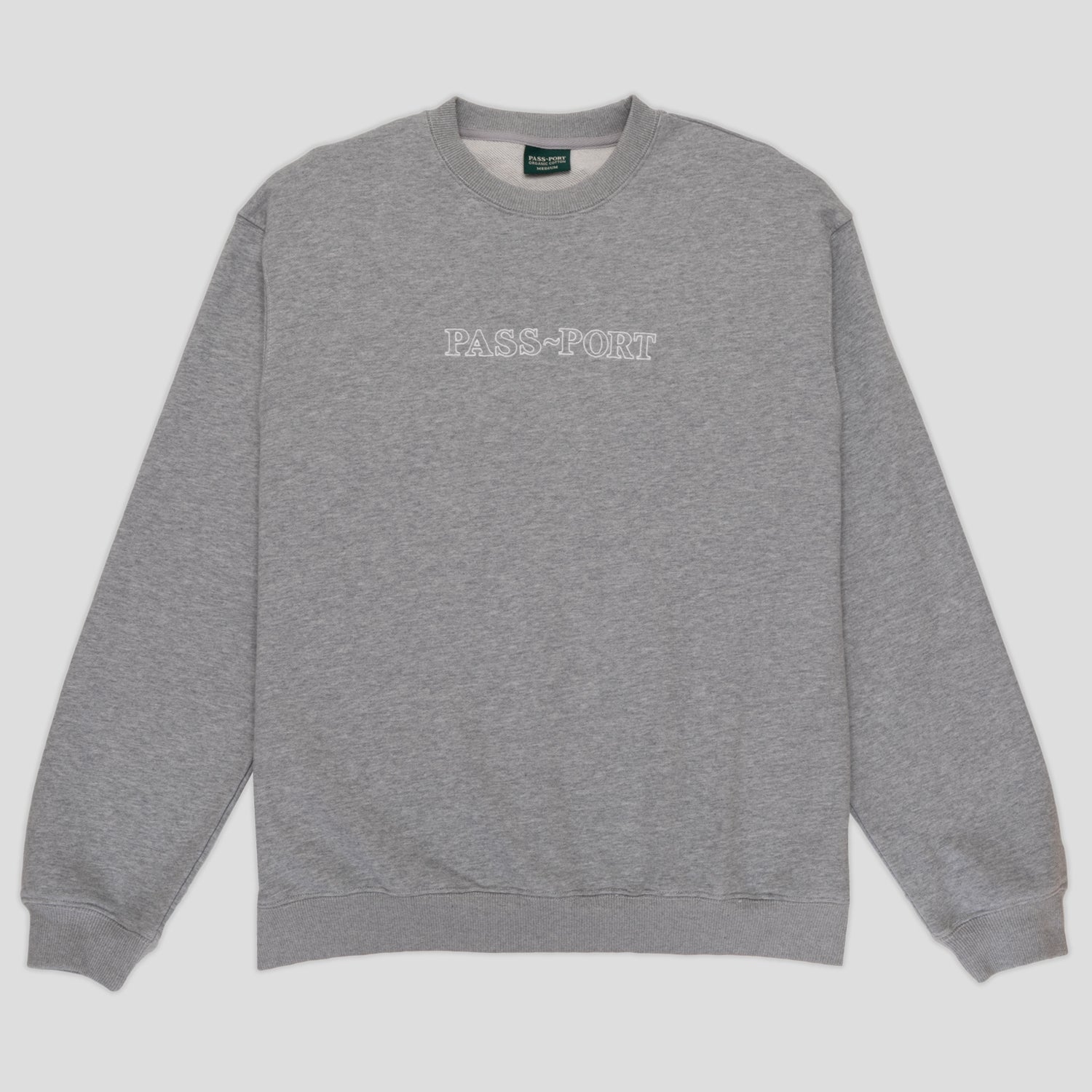 PASS-PORT グレー セーター MEDIUM PASS-PORT グレー セーター MEDIUM PASS-PORT グレー セーター