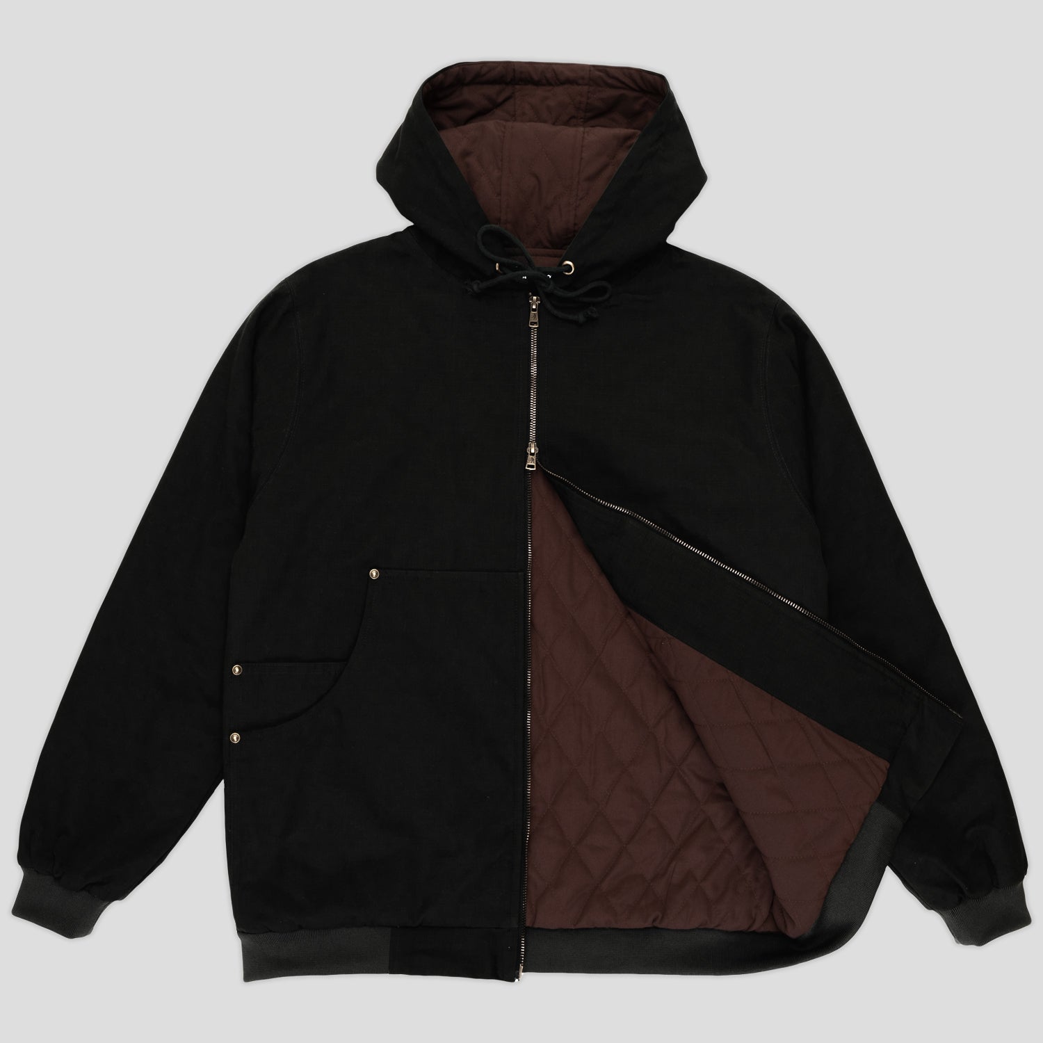 Pass~Port Diggers Club Ripstop Zip Hood - Black