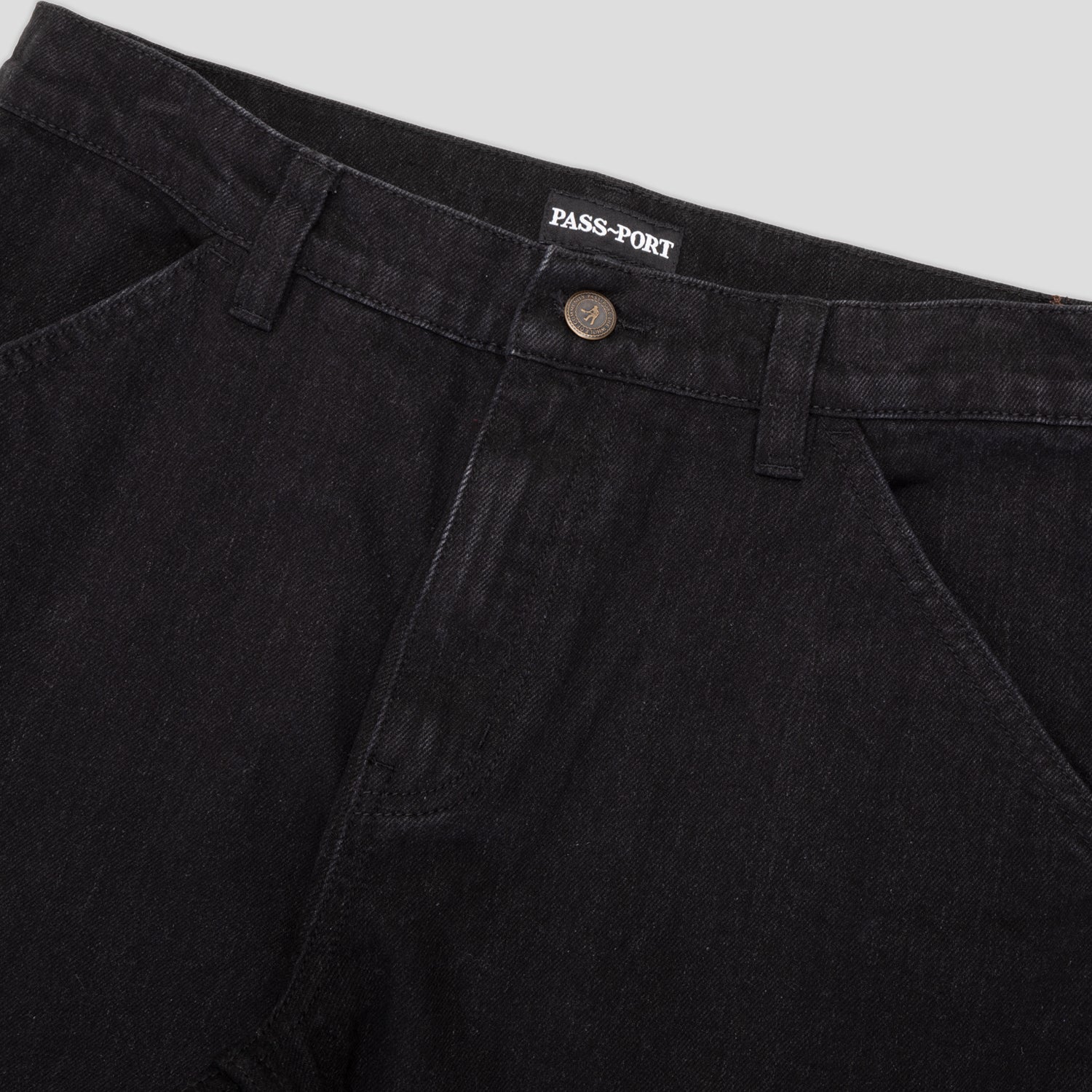 Pass~Port Workers Club Bootcut Jean - Washed Black