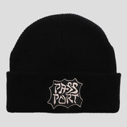 Pass~Port Glyph Beanie - Black
