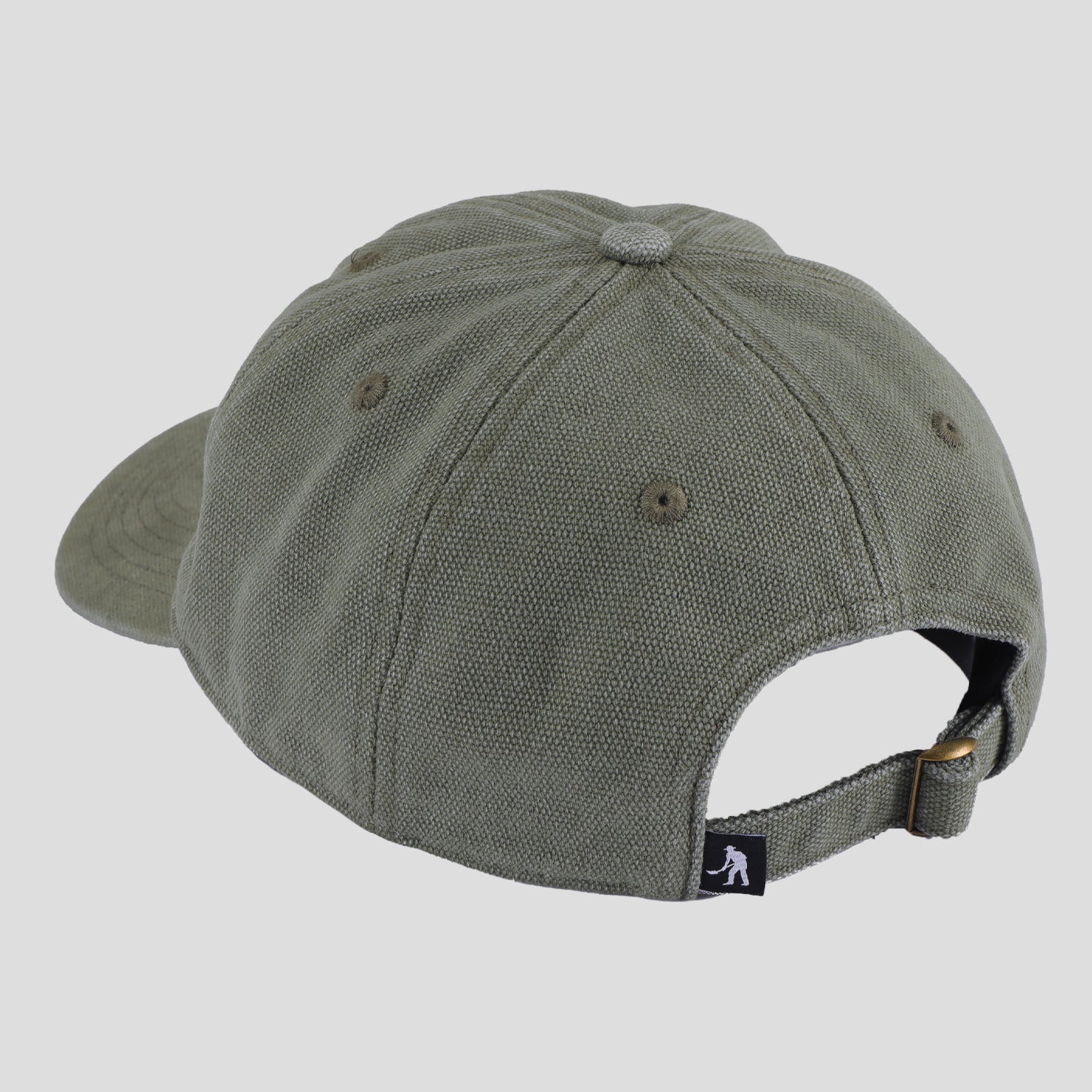 Pass~Port Solid Canvas Leagues Cap - Washed Dark Military