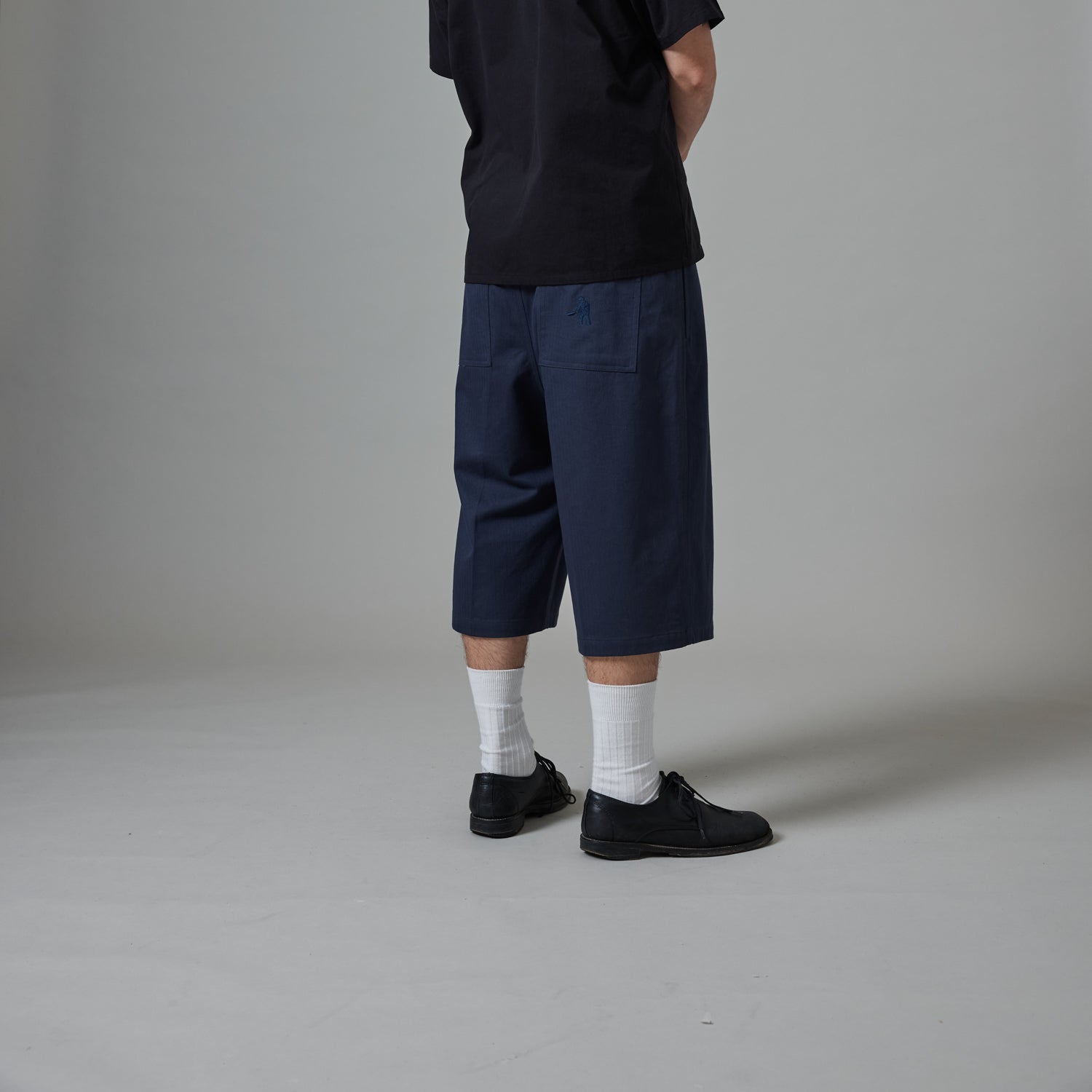 Pass~Port Herringbone Leagues Club Short - Navy