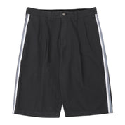 Pass~Port Herringbone Leagues Club Stripe Short - Vintage Black