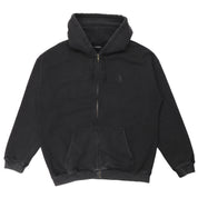 Pass~Port Solid Workers Zip Hood - Washed Black