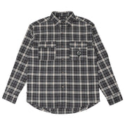 Pass~Port Wanderer Flannel Vineyard Shirt - Black