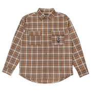 Pass~Port Wanderer Flannel Vineyard Shirt - Caramel