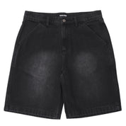 Pass~Port Recycled Cotton Workers Club Denim Short - Washed Black