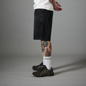 Pass~Port Recycled Cotton Workers Club Denim Short - Washed Black