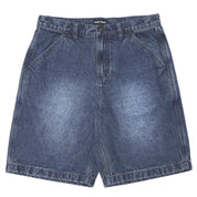Pass~Port Recycled Cotton Workers Club Denim Short - Washed Dark Indigo