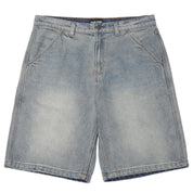 Pass~Port Workers Club Denim Short - Faded Washed Light Indigo