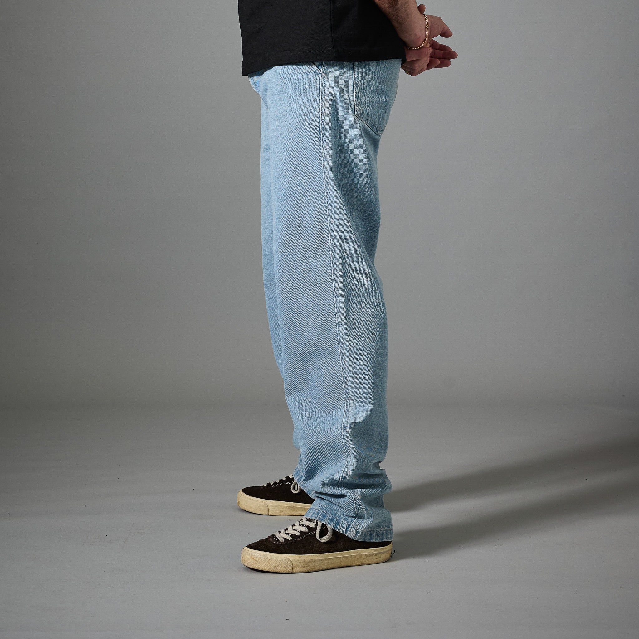 Pass~Port Workers Club Classic Jean - Washed Light Indigo