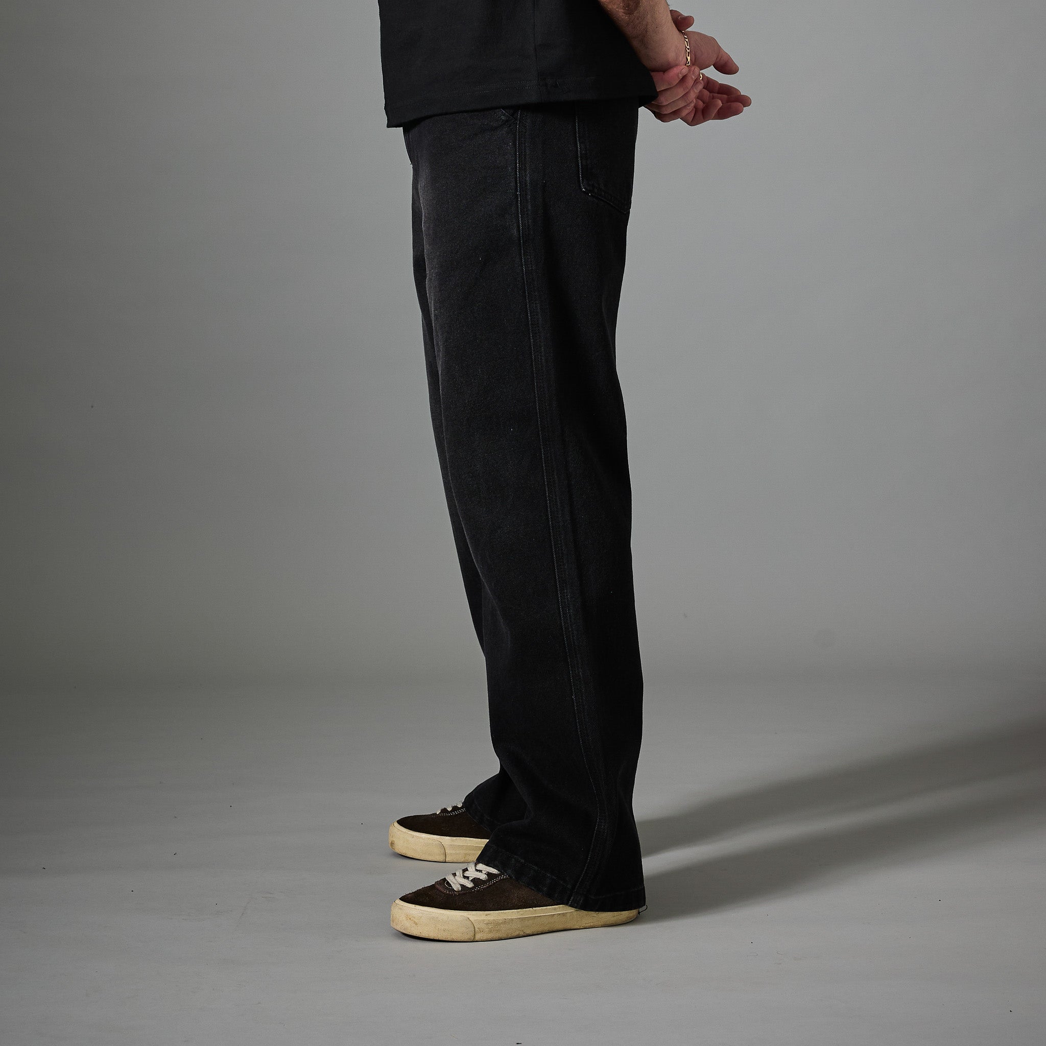 Pass~Port Workers Club Bootcut Jean - Faded Wash Black