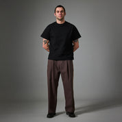 Pass~Port Herringbone Leagues Club Stripe Pant - Dark Brown