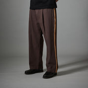 Pass~Port Herringbone Leagues Club Stripe Pant - Dark Brown