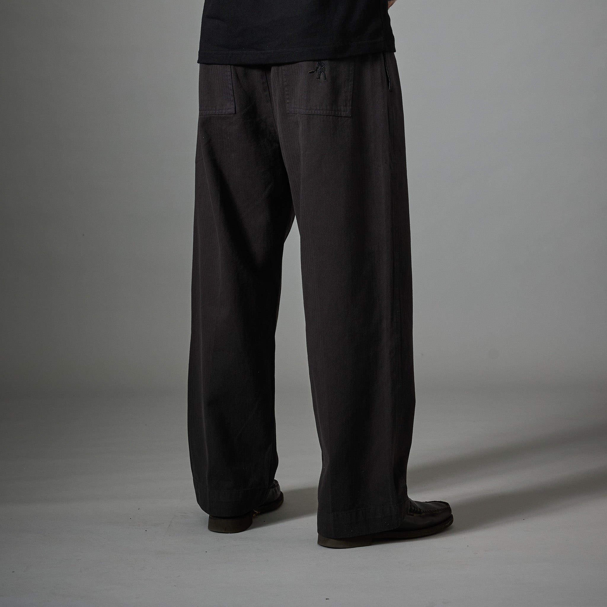 Pass~Port Herringbone Leagues Club Pant - Vintage Black