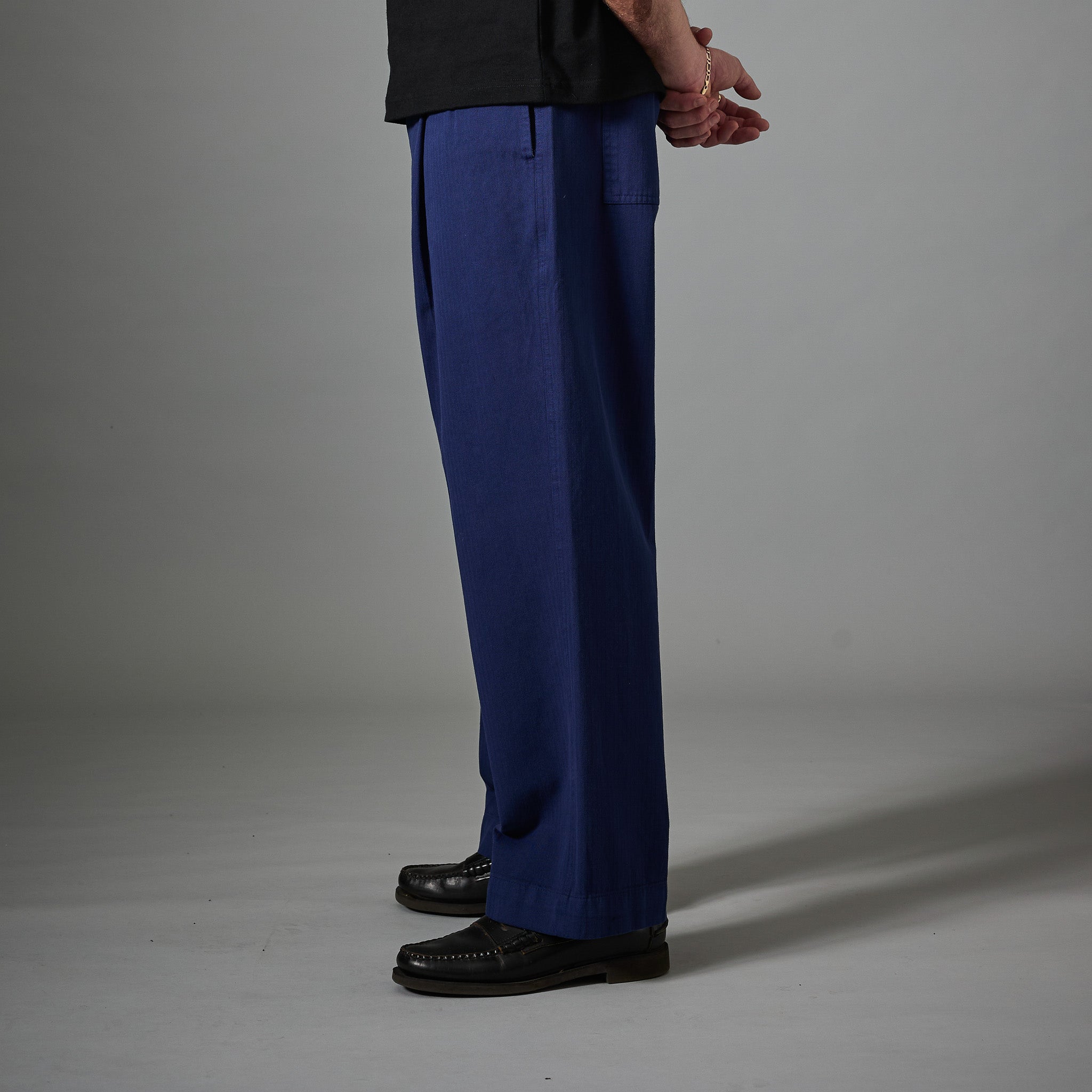 Pass~Port Herringbone Leagues Club Pant - Navy