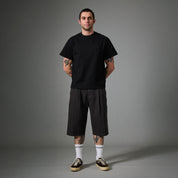 Pass~Port Herringbone Leagues Club Stripe Short - Vintage Black