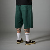 Pass~Port Herringbone Leagues Club Short - Hunter Green