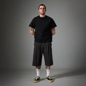 Pass~Port Herringbone Leagues Club Short - Vintage Black