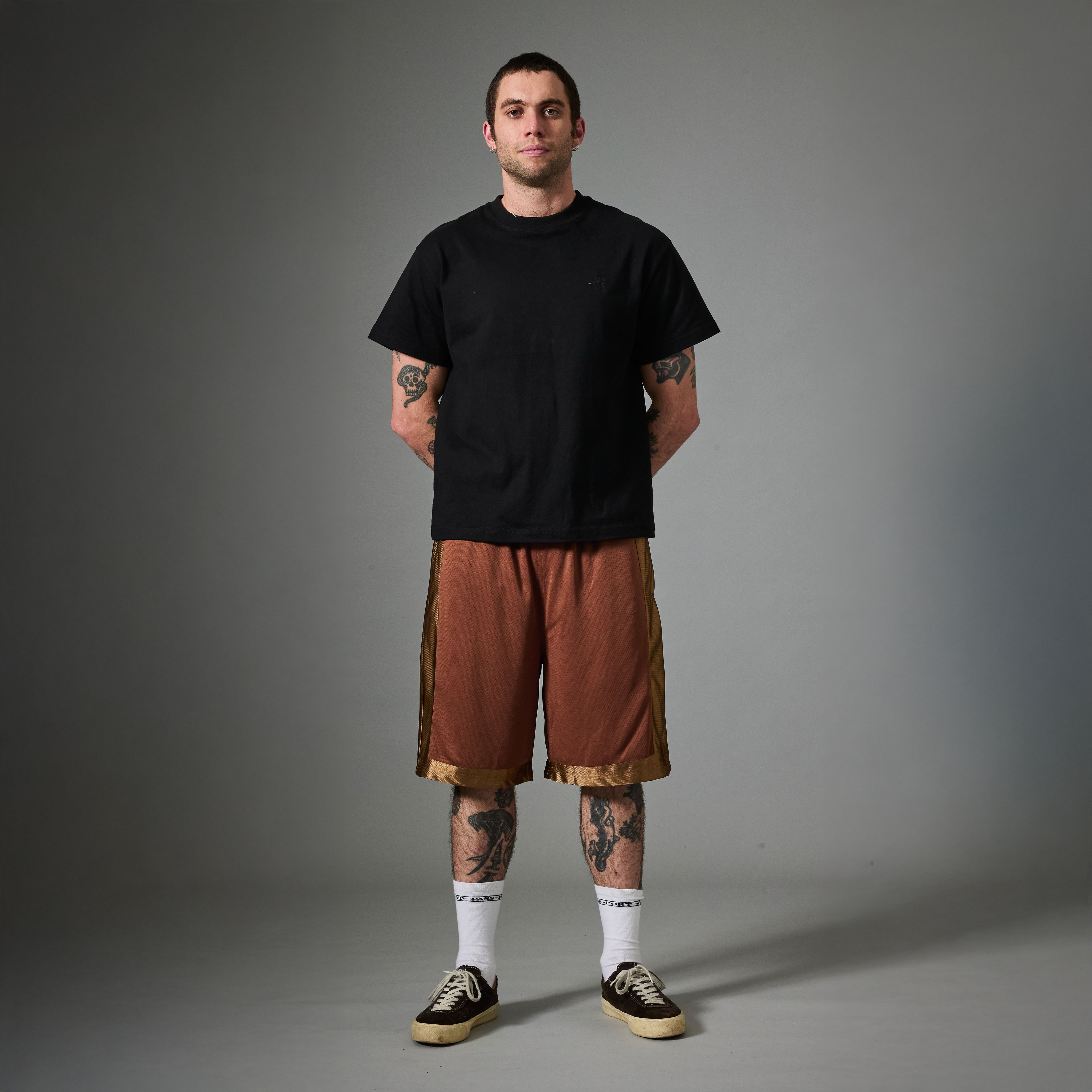 Pass~Port Mesh Casual Short - Bark