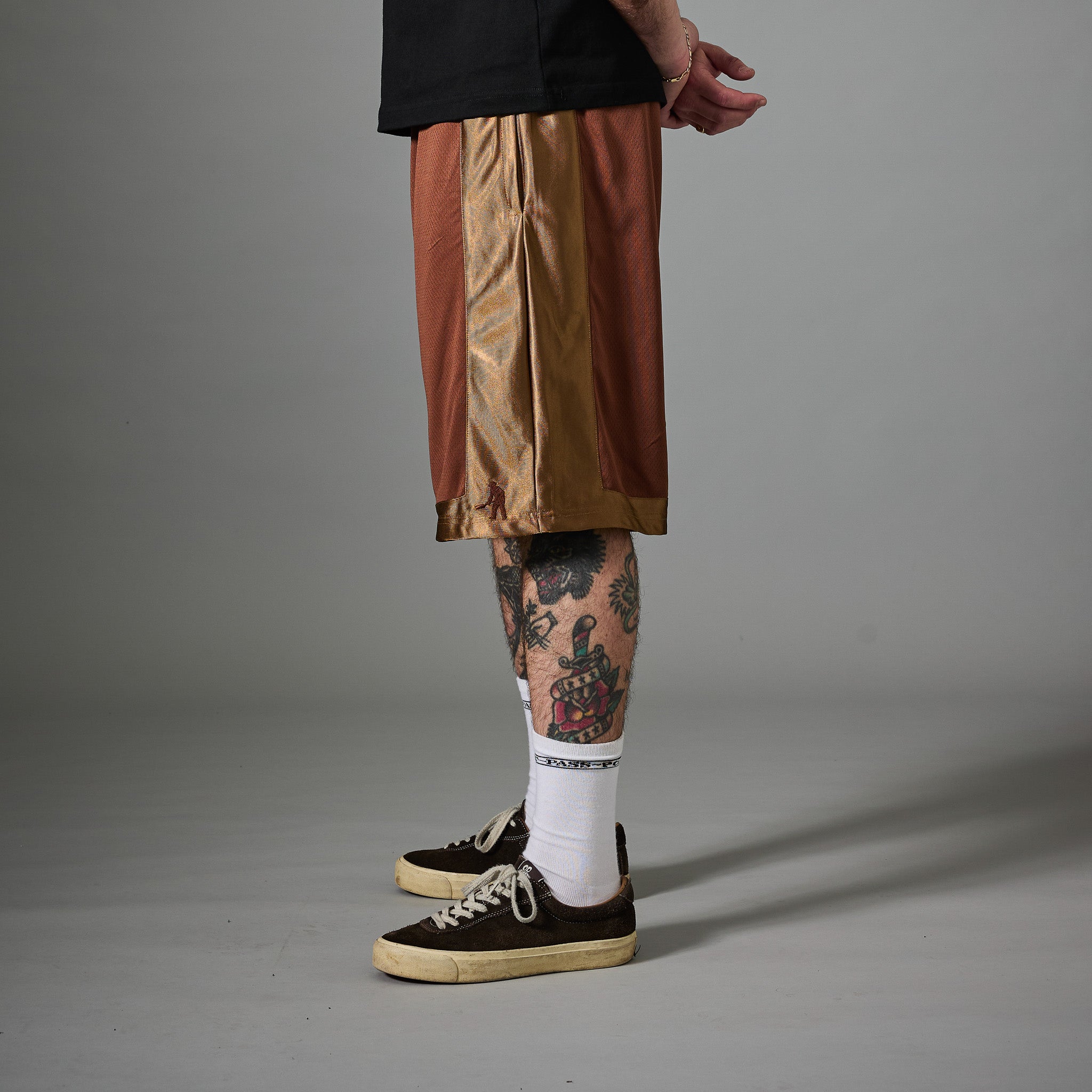 Pass~Port Mesh Casual Short - Bark