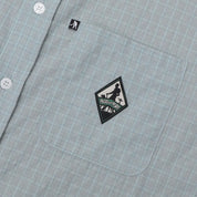 Pass~Port Wanderer Workers Short Sleeve Shirt - Ice