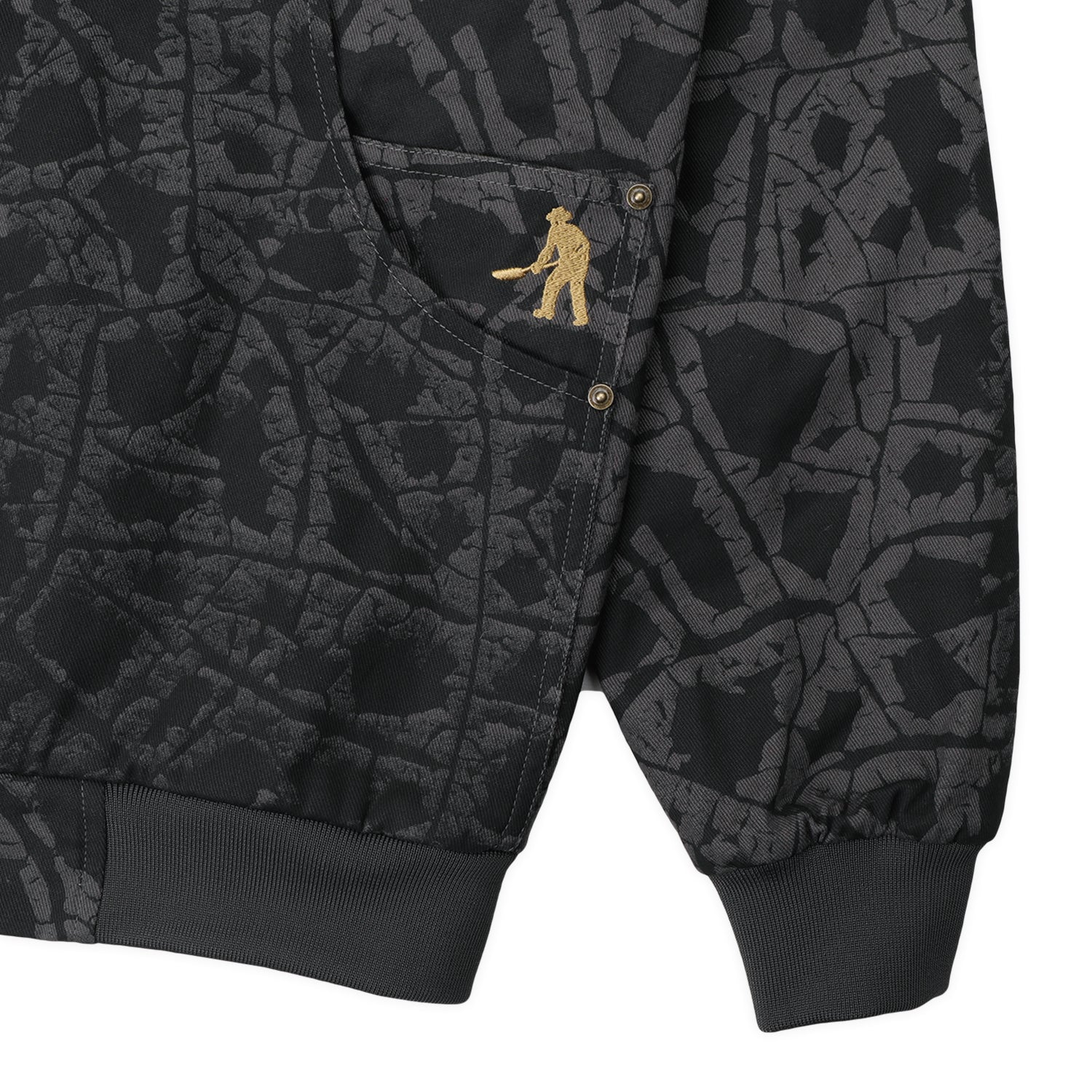 Pass~Port Weathered Diggers Club Zip Hood - Black