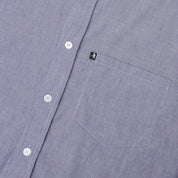 Pass~Port Workers Stripe Short Sleeve Shirt - Indigo