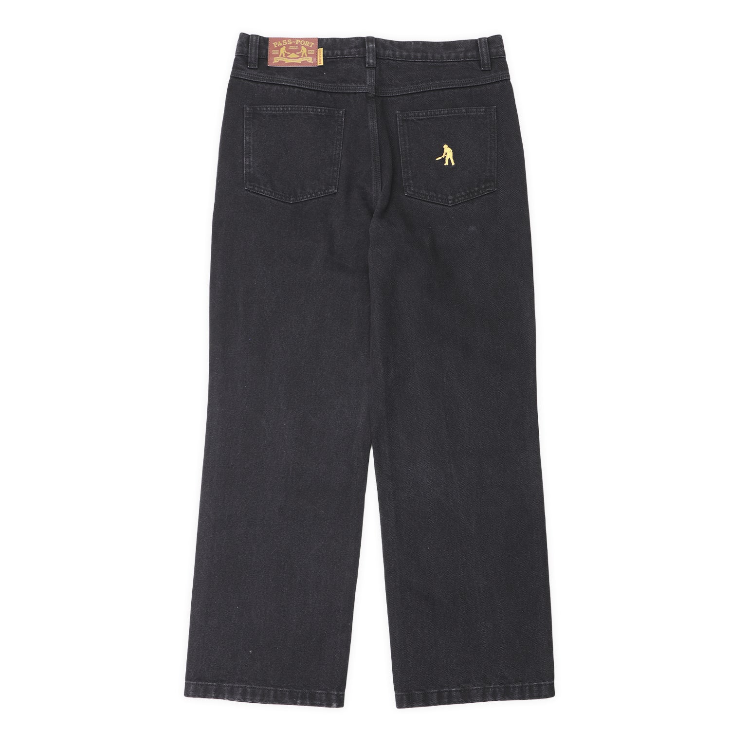 Pass~Port Workers Club Bootcut Jean - Faded Wash Black