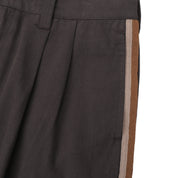 Pass~Port Herringbone Leagues Club Stripe Pant - Dark Brown