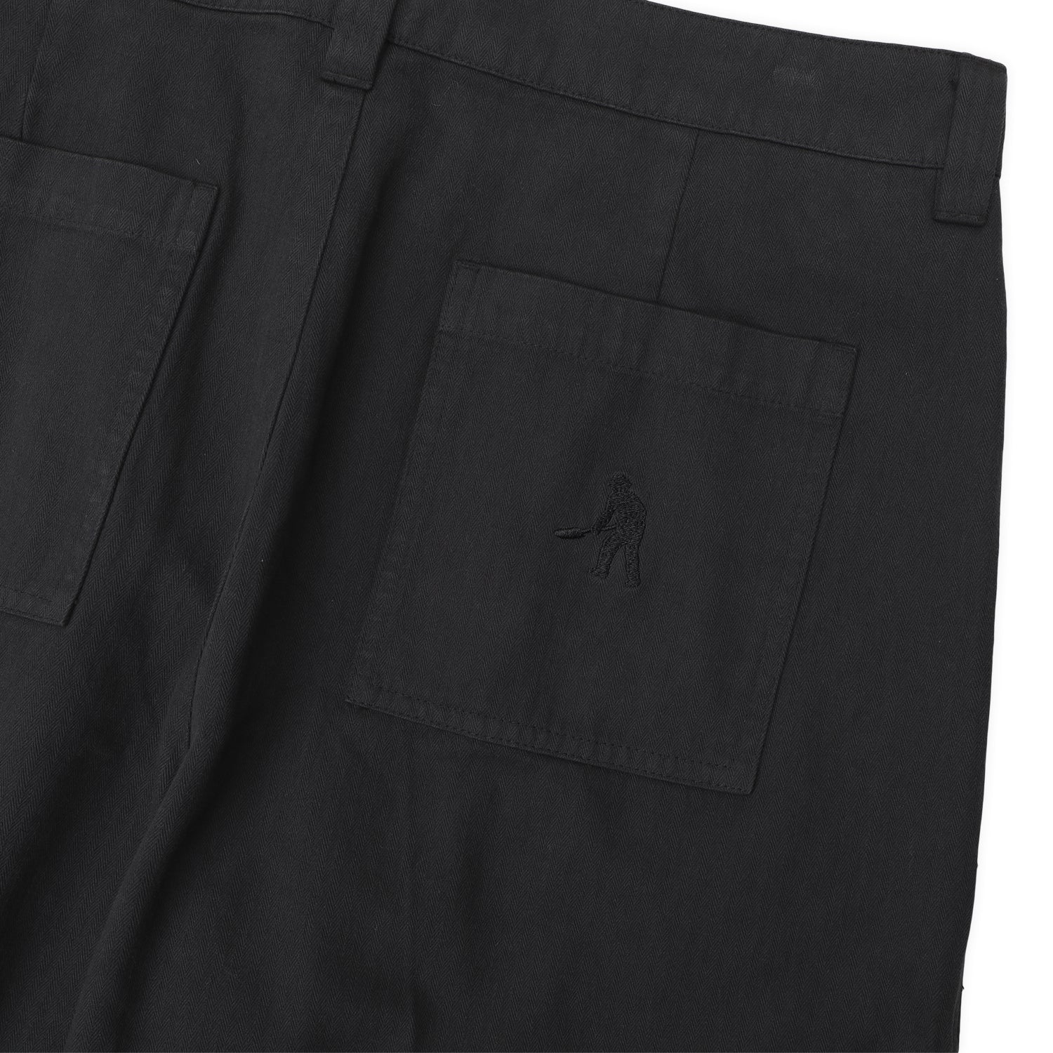 Pass~Port Herringbone Leagues Club Pant - Vintage Black