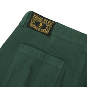 Pass~Port Herringbone Leagues Club Short - Hunter Green