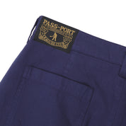 Pass~Port Herringbone Leagues Club Short - Navy