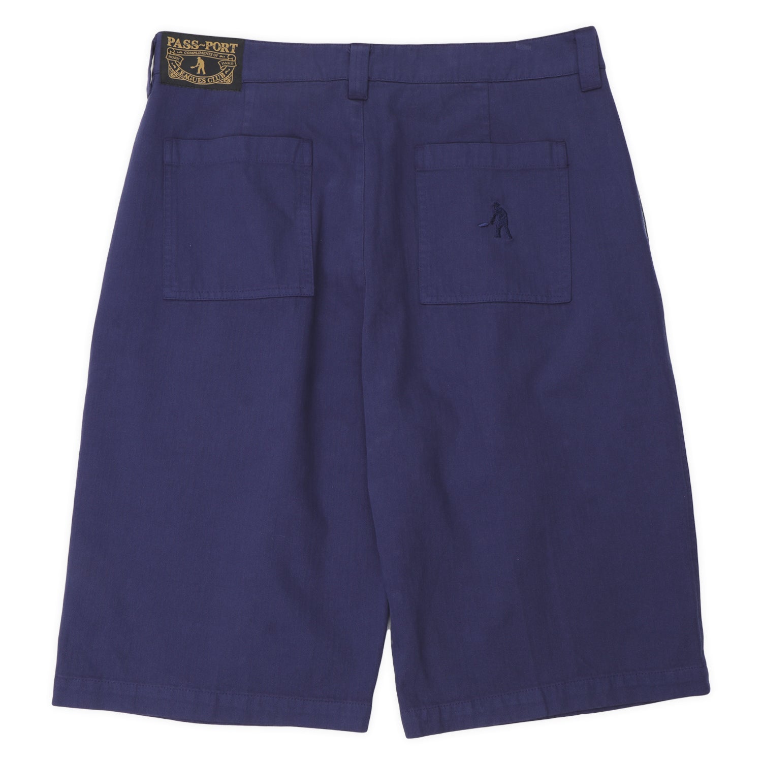 Pass~Port Herringbone Leagues Club Short - Navy
