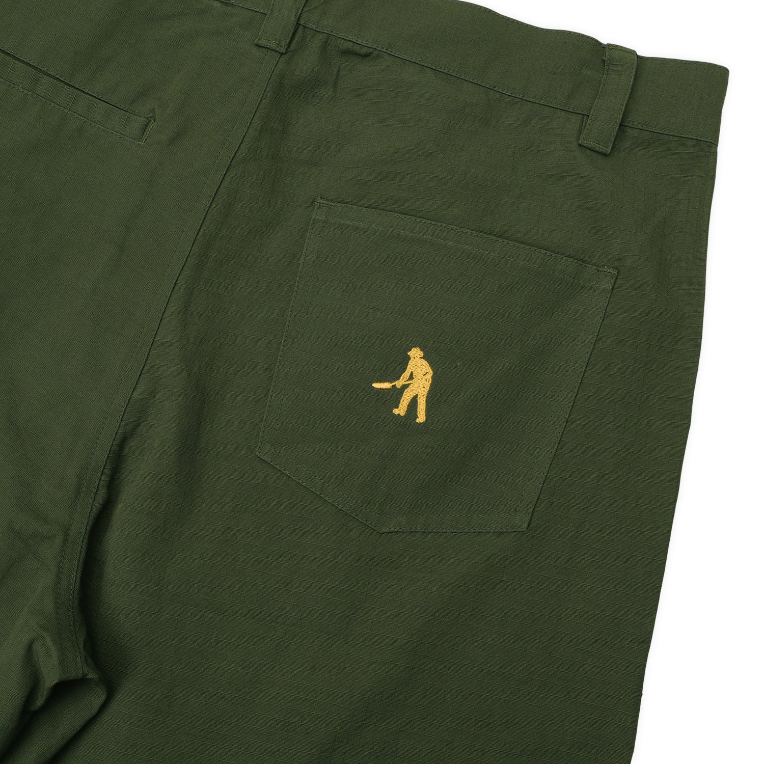 Pass~Port Ripstop Double Knee Diggers Club Short - Dark Military