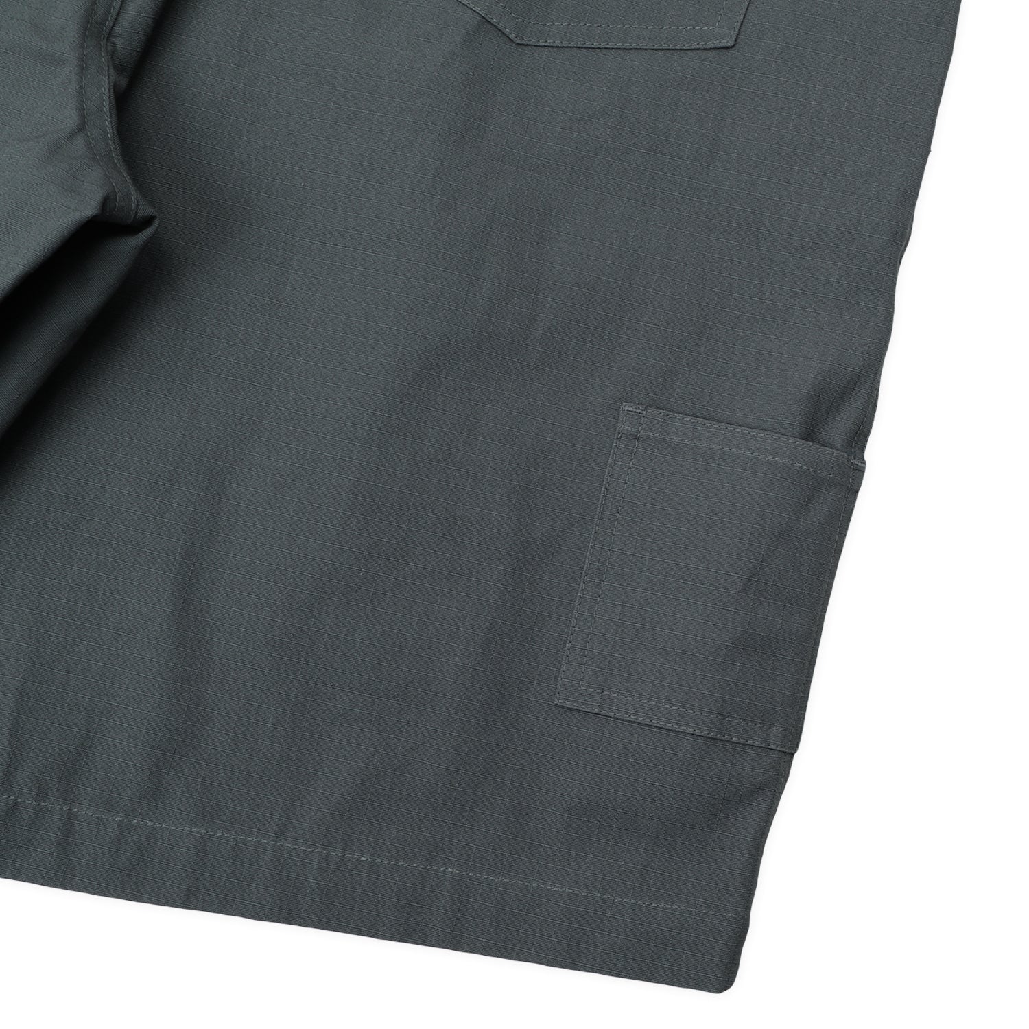 Pass~Port Ripstop Double Knee Diggers Club Short - Steel Blue