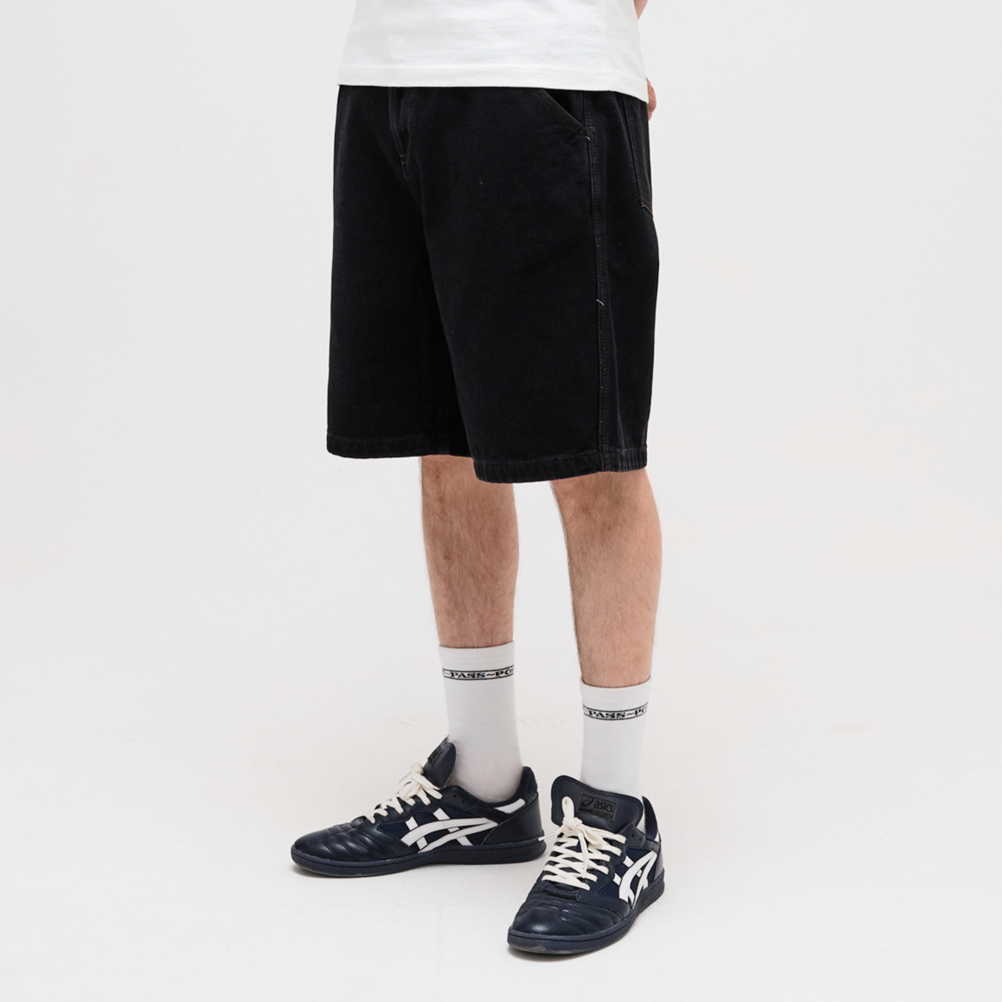 Pass~Port Workers Club Denim Short - Black
