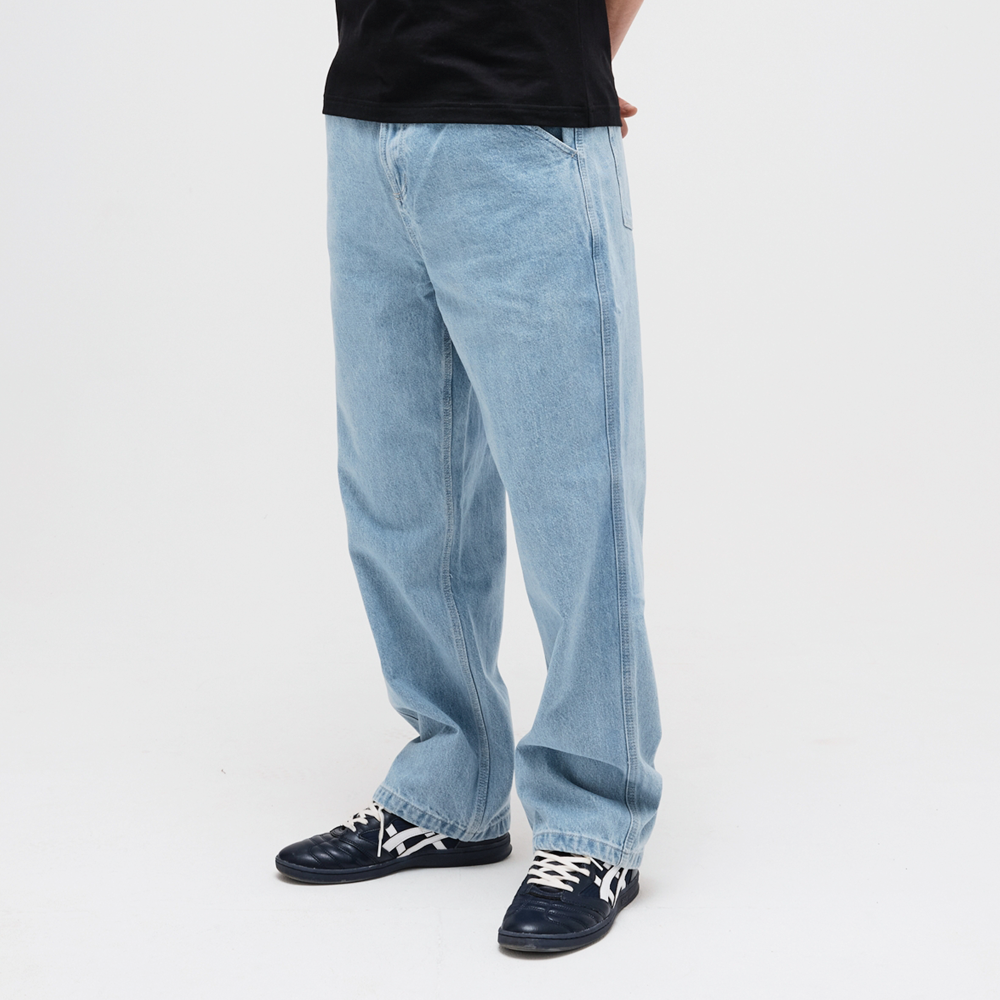 Pass~Port Workers Club Classic Jean - Washed Light Indigo